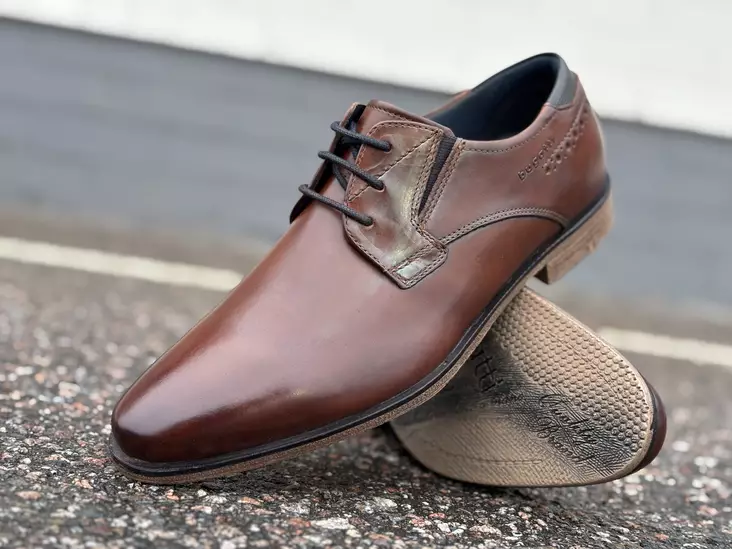 Bugatti 25101-1100 R nauhakenkä - Miesten business kengät - 251011100R - 1