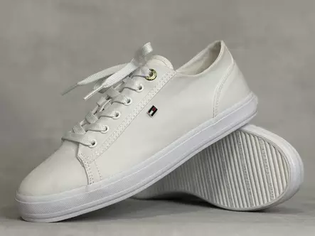 Tommy Hilfiger YBS Foxing Sneaker Canvas - Naisten matalavartiset tennarit - 09170YBS - 1