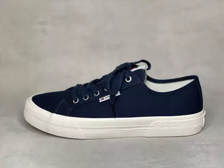 Tommy Jeans TS Lace Up Canvas - Miesten matalavartiset tennarit - EM01365TS - 2