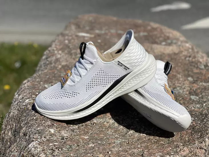Skechers 210810WHT Slade Quinto lenkkari - Miesten lenkkarit - 210810WHT - 1