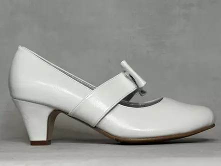 Chantana White PU korkokenkä - Remmilliset korkokengät - 5193485WPU - 2