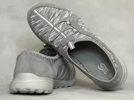 Natura Harmaa Silky pehmotossu - Naisten matalavartiset tennarit - Silkyv - 2