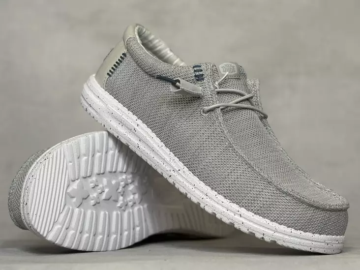 Hey Dude Wally Stretch Sox Dawn Blue - Miesten kangaskengät - 418981SZ - 1