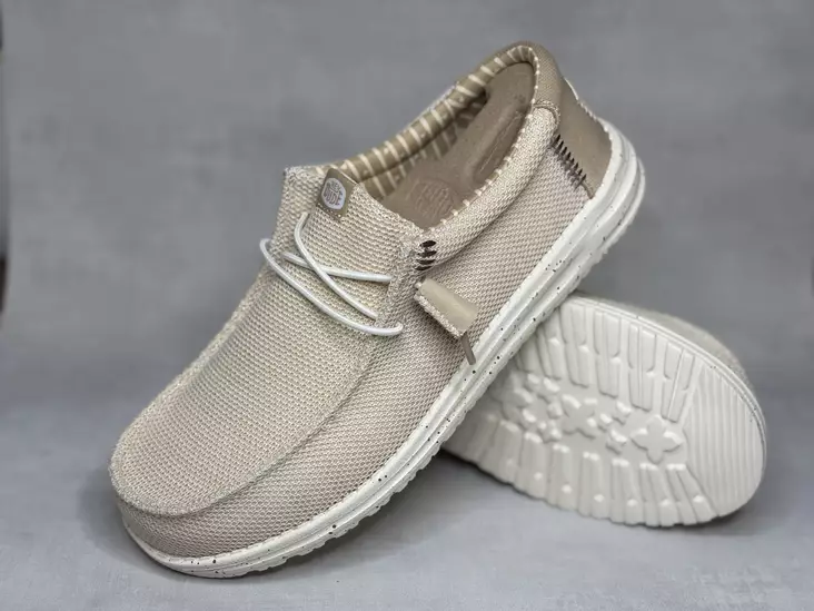 Hey Dude Wally Stretch Sox Irish Cream - Miesten kangaskengät - 418980LZ - 1